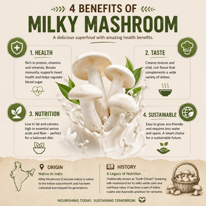 Milky Mashroom Seeds