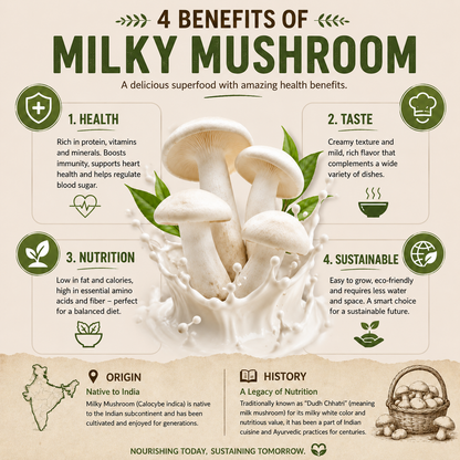 Milky Mushroom Seeds