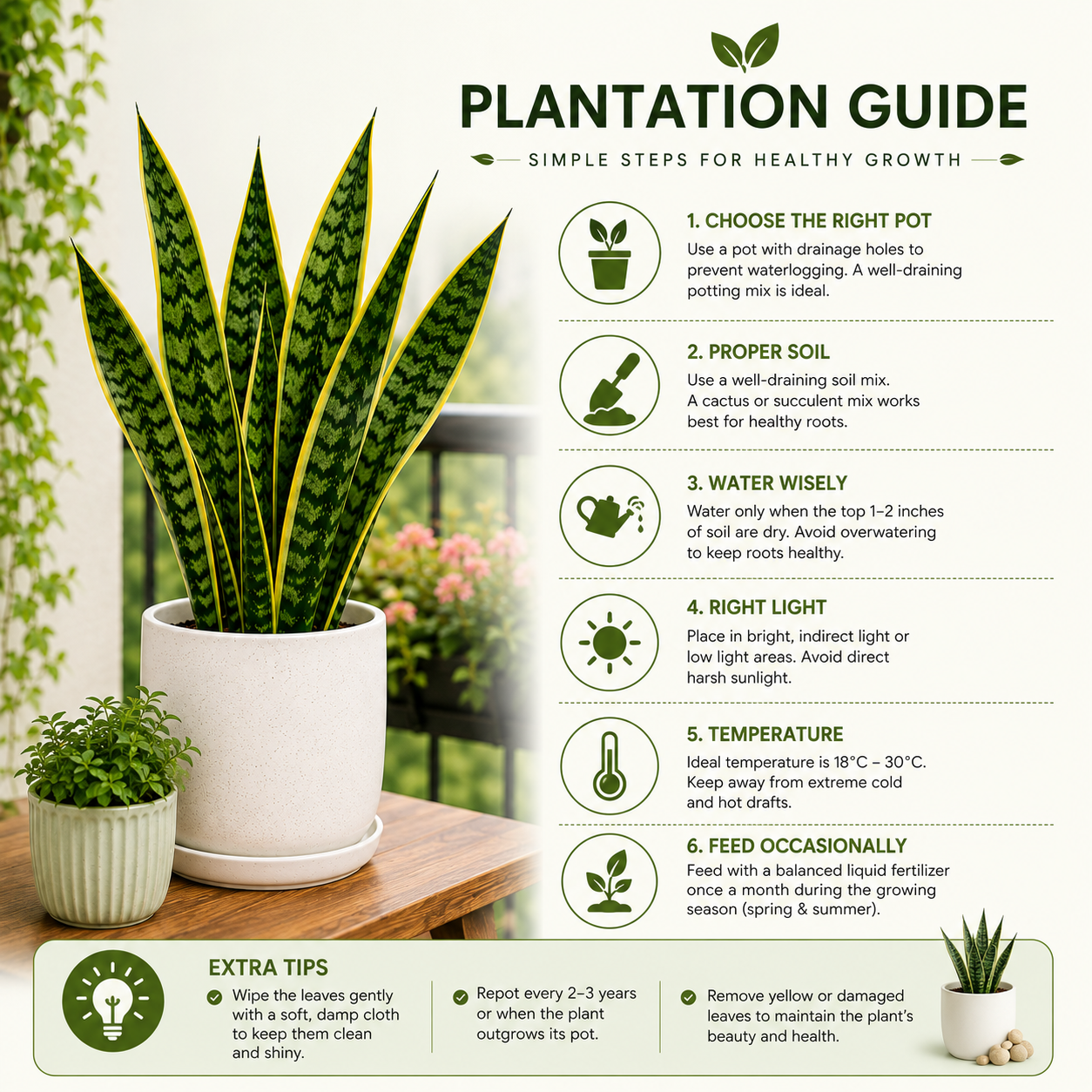 Snake Live Plant