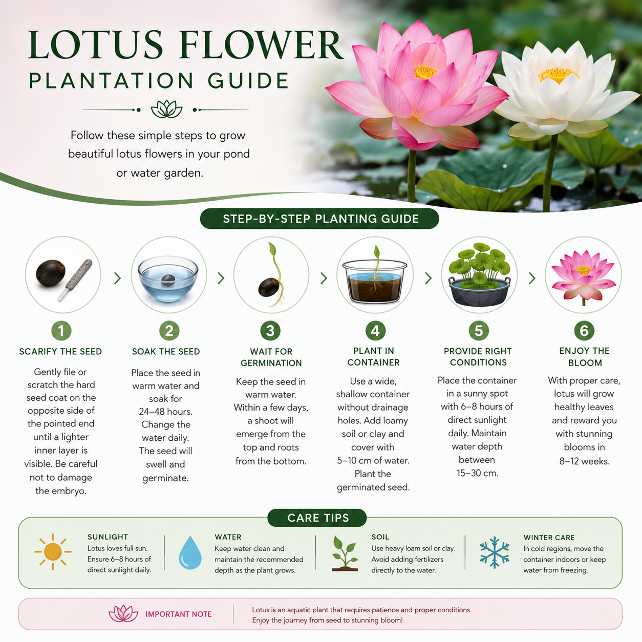 Lotus Flower Seeds