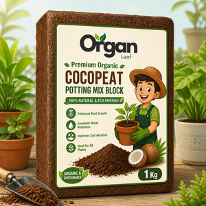 Premium Organic Cocopeat Potting Mix (1 Kg)
