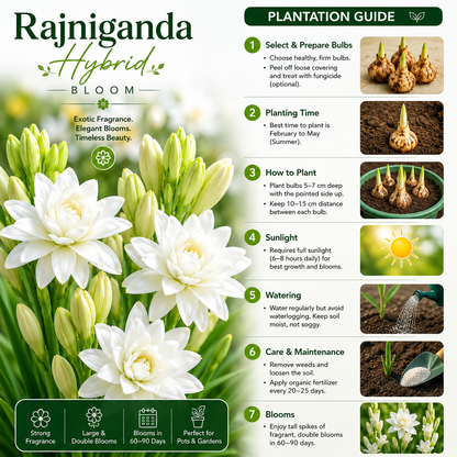 Rajnigandha Hybrid Bulbs
