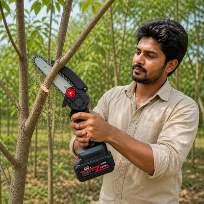 Cordless Mini Wood Cutter