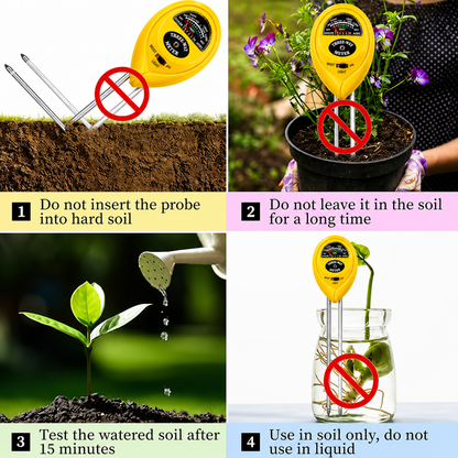 3-in-1 Soil Test Meter