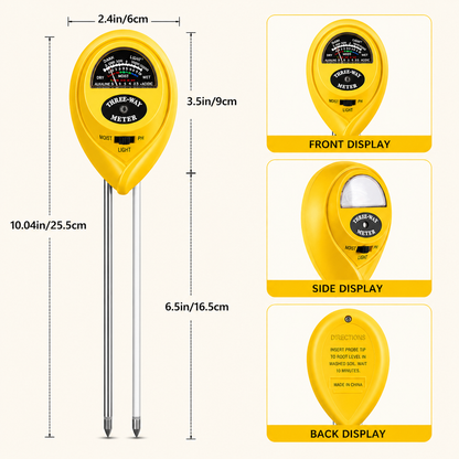 3-in-1 Soil Test Meter