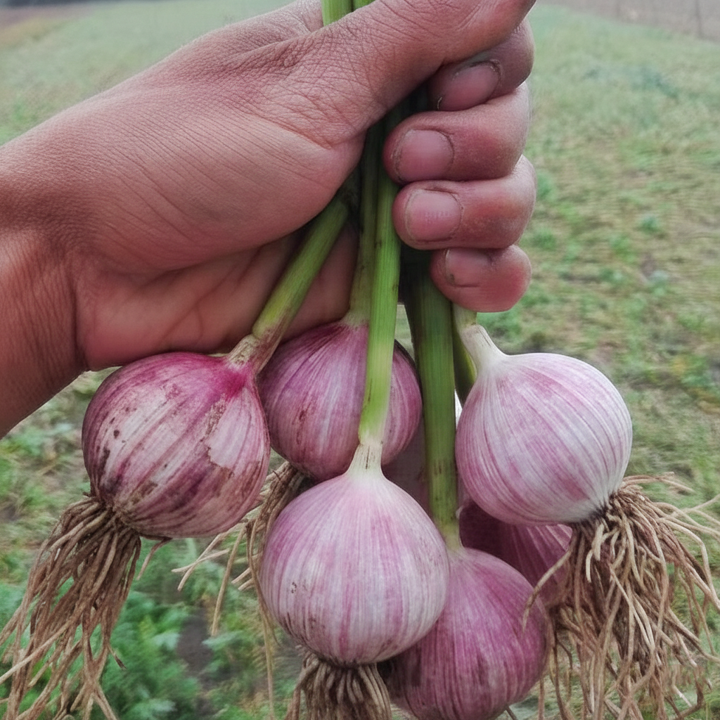 Single Clove Garlic Seeds🧄 + Free Plant Growth Serum🌱