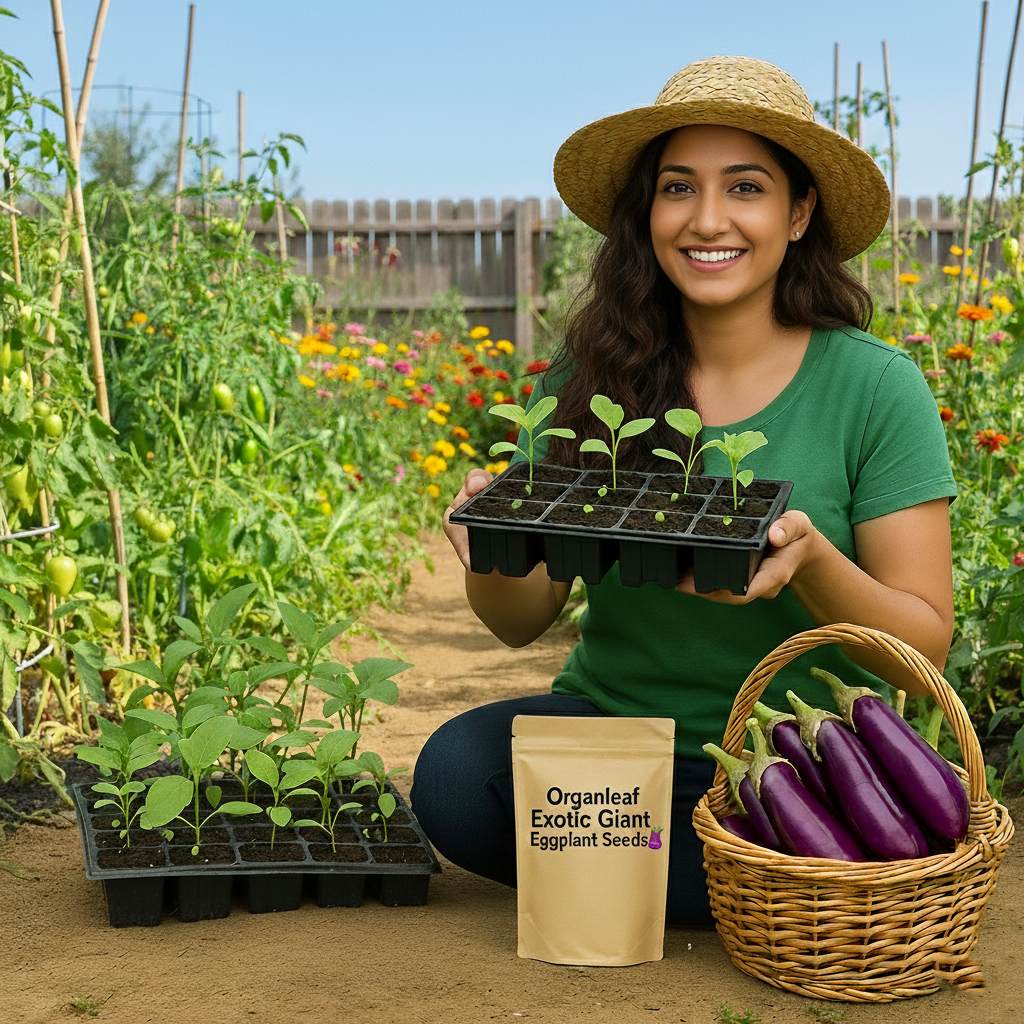 Exotic Giant Eggplant Seeds🍆