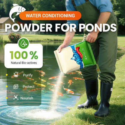 Premium Water Care Powder 💧| Total Water Clarity & Algae Control 🐟