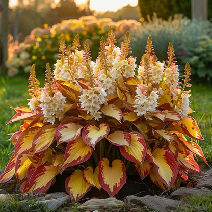 Multicolor Rare Hosta Flowers Seeds + Plant Growth Serum Free