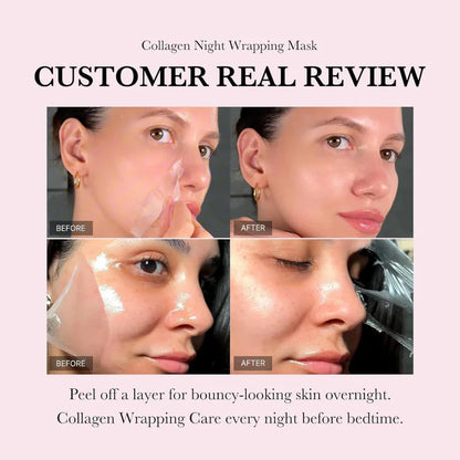 Collagen Night Wrapping Peel Off Mask