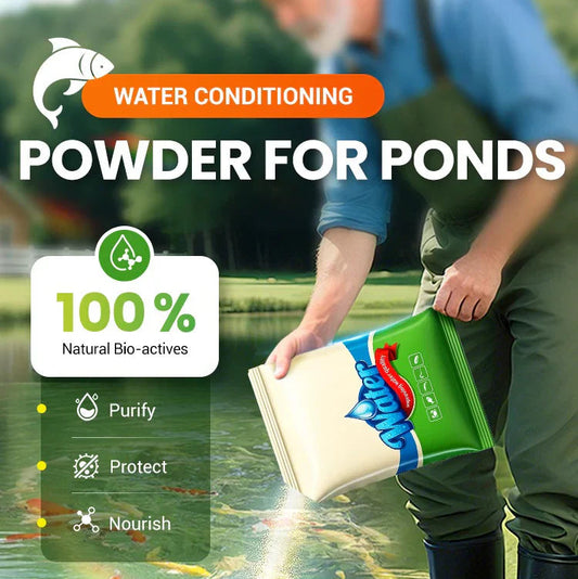 Premium Pond Care Powder💧 | Water Clarifier & Algae Control🐟