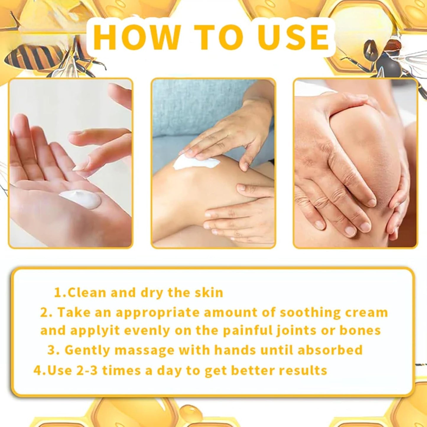 Arthrofree™ - Bee-Venom Pain-Relief Cream 🐝(Buy 1 Get 1 Free)